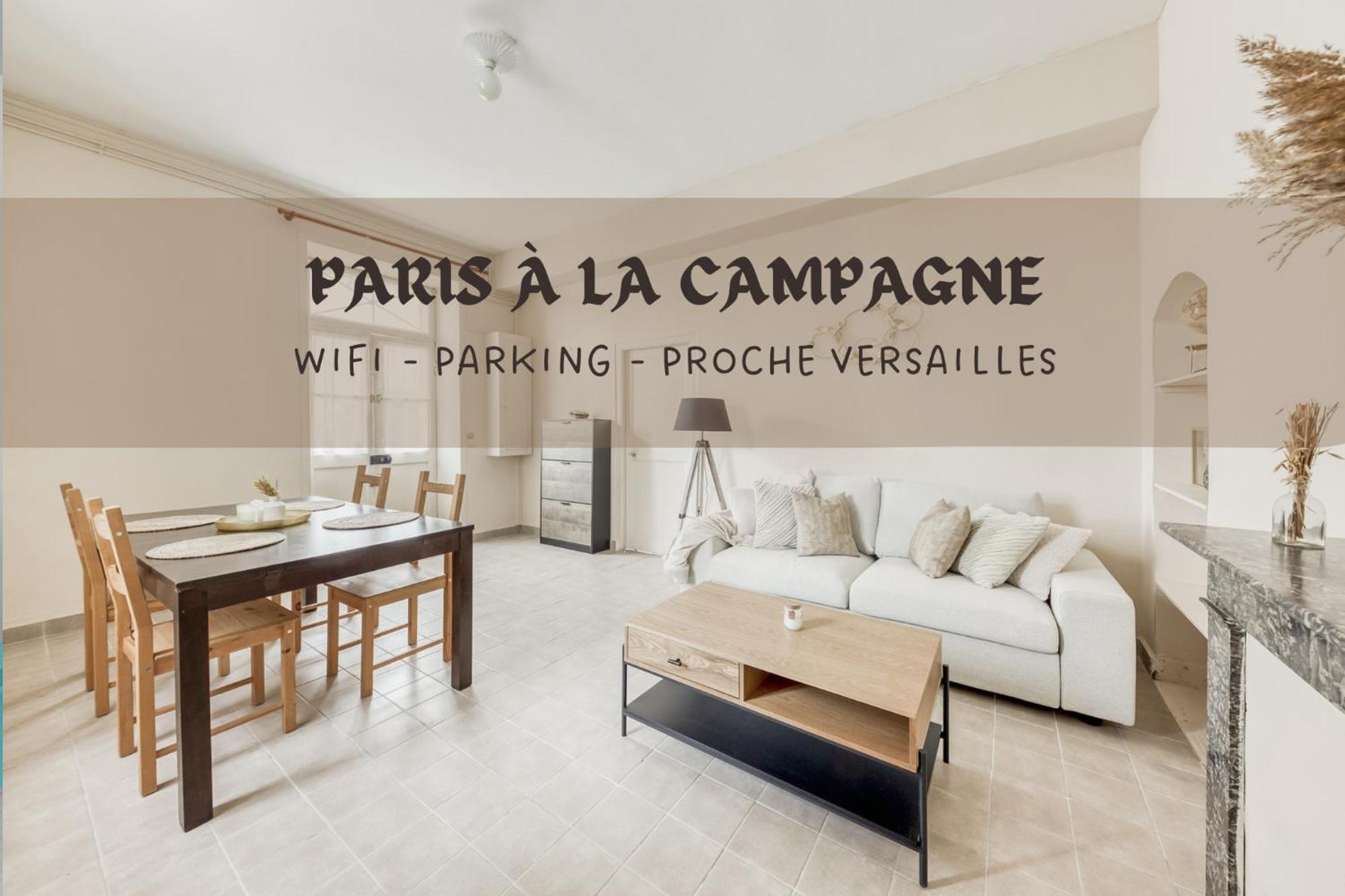 Paris A La Campagne-Parking Gratuit-Proche Versailles La Queue-les-Yvelines Luaran gambar